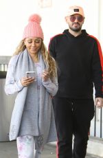 MELANIE BROWN at Los Angeles International Airport 02/01/2018