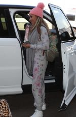 MELANIE BROWN at Los Angeles International Airport 02/01/2018