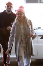 MELANIE BROWN at Los Angeles International Airport 02/01/2018