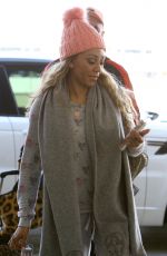 MELANIE BROWN at Los Angeles International Airport 02/01/2018