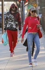 MELANIE BROWN Out and About in Los Angeles 02/07/2018