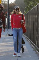 MELANIE BROWN Out and About in Los Angeles 02/07/2018