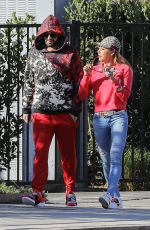 MELANIE BROWN Out and About in Los Angeles 02/07/2018