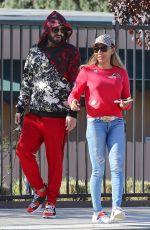 MELANIE BROWN Out and About in Los Angeles 02/07/2018