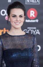 MELINA MATTHEWS at 32nd Goya Awards in Madrid 02/03/2018