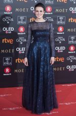 MELINA MATTHEWS at 32nd Goya Awards in Madrid 02/03/2018