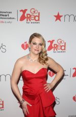 MELISSA JOAN HART at Go Red for Women Red Dress Collection 2018 Presented by Macy’s in New York 02/08/2018