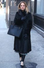 MENA SUVARI at AOL in Build Speaker Series in New York 02/05/2018