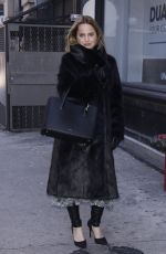 MENA SUVARI at AOL in Build Speaker Series in New York 02/05/2018