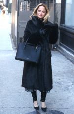 MENA SUVARI Out and About in New York 02/05/2018