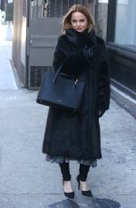 MENA SUVARI Out and About in New York 02/05/2018
