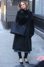 MENA SUVARI Out and About in New York 02/05/2018