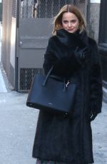 MENA SUVARI Out and About in New York 02/05/2018