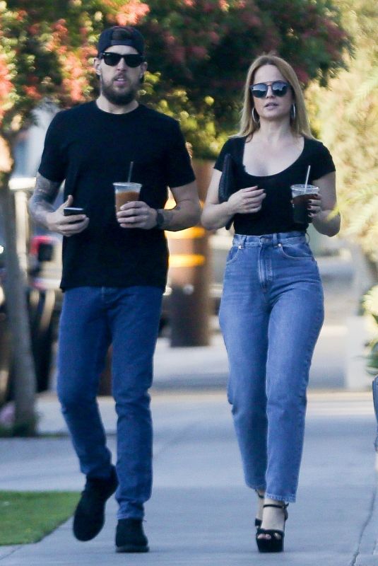 MENA SUVARI Out in West Hollywood 02/07/2018