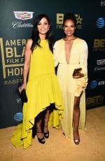 META GOLDING at American Black Film Festival in Los Angeles 02/25/2018