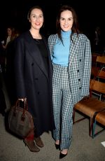 MICHELLE DOCKERY at Burberry Fashion Show at LFW in London 02/18/2018