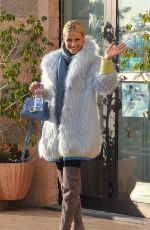 MICHELLE HUNZIKER and Pierfrancesco Favino Arrives at Rehearsals in Sanremo 02/03/2018