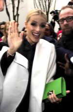 MICHELLE HUNZIKER at Emporio Armani Fashion Show at MFW in Milan 02/25/2018