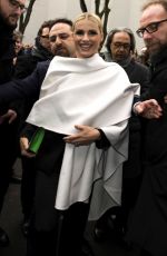 MICHELLE HUNZIKER at Emporio Armani Fashion Show at MFW in Milan 02/25/2018