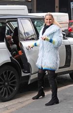 MICHELLE HUNZIKER Out and About in Milan 02/27/2018