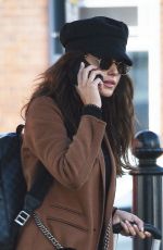 MICHELLE KEEGAN Arrives Back at Her Home in Essex 02/12/2018