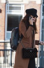MICHELLE KEEGAN Arrives Back at Her Home in Essex 02/12/2018
