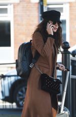 MICHELLE KEEGAN Arrives Back at Her Home in Essex 02/12/2018