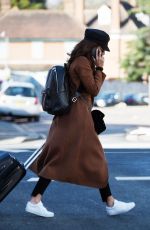 MICHELLE KEEGAN Arrives Back at Her Home in Essex 02/12/2018