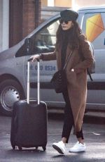 MICHELLE KEEGAN Arrives Back at Her Home in Essex 02/12/2018