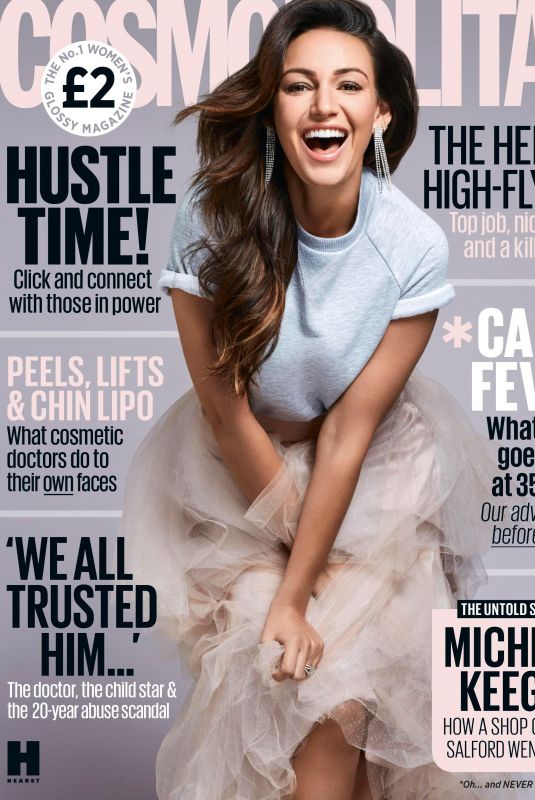 MICHELLE KEEGAN in Cosmopolitan Magazine, April 2018