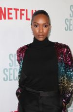 MICHELLE MITCHENOR at Seven Seconds Premiere in Los Angeles 02/23/2018