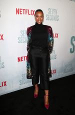 MICHELLE MITCHENOR at Seven Seconds Premiere in Los Angeles 02/23/2018