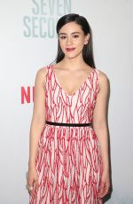MICHELLE VEINTIMILLA at Seven Seconds Premiere in Los Angeles 02/23/2018