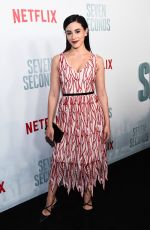 MICHELLE VEINTIMILLA at Seven Seconds Premiere in Los Angeles 02/23/2018