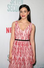 MICHELLE VEINTIMILLA at Seven Seconds Premiere in Los Angeles 02/23/2018