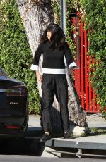 MILA KUNIS Arrives at a Chocolate Bar in Los Angeles 02/08/2018