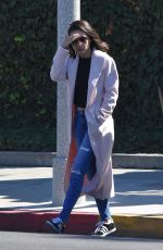 MILA KUNIS Leaves Hair Salon in Los Angeles 02/23/2018