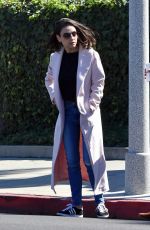 MILA KUNIS Leaves Hair Salon in Los Angeles 02/23/2018