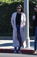 MILA KUNIS Leaves Hair Salon in Los Angeles 02/23/2018