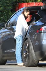 MILA KUNIS Out and About in Los Angeles 02/12/2018
