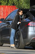 MILA KUNIS Out in Los Angeles 01/31/2018