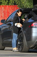 MILA KUNIS Out in Los Angeles 01/31/2018