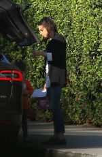 MILA KUNIS Out in Los Angeles 01/31/2018