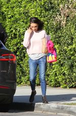 MILA KUNIS Out in Los Angeles 02/19/2018