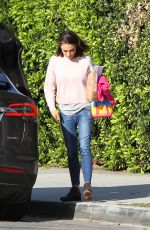 MILA KUNIS Out in Los Angeles 02/19/2018