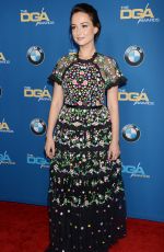 MILANA VAYNTRUB at 2018 Directors Guild Awards in Los Angeles 02/03/2018