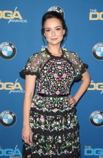 MILANA VAYNTRUB at 2018 Directors Guild Awards in Los Angeles 02/03/2018