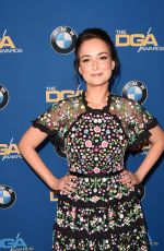 MILANA VAYNTRUB at 2018 Directors Guild Awards in Los Angeles 02/03/2018