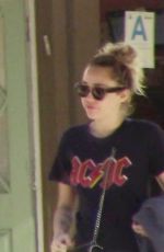 MILEY CYRUS and Liam Hemsworth Out for Lunch in Malibu 02/09/2018