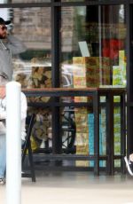 MILEY CYRUS and Liam Hemsworth Out Shopping in Malibu 02/10/2018